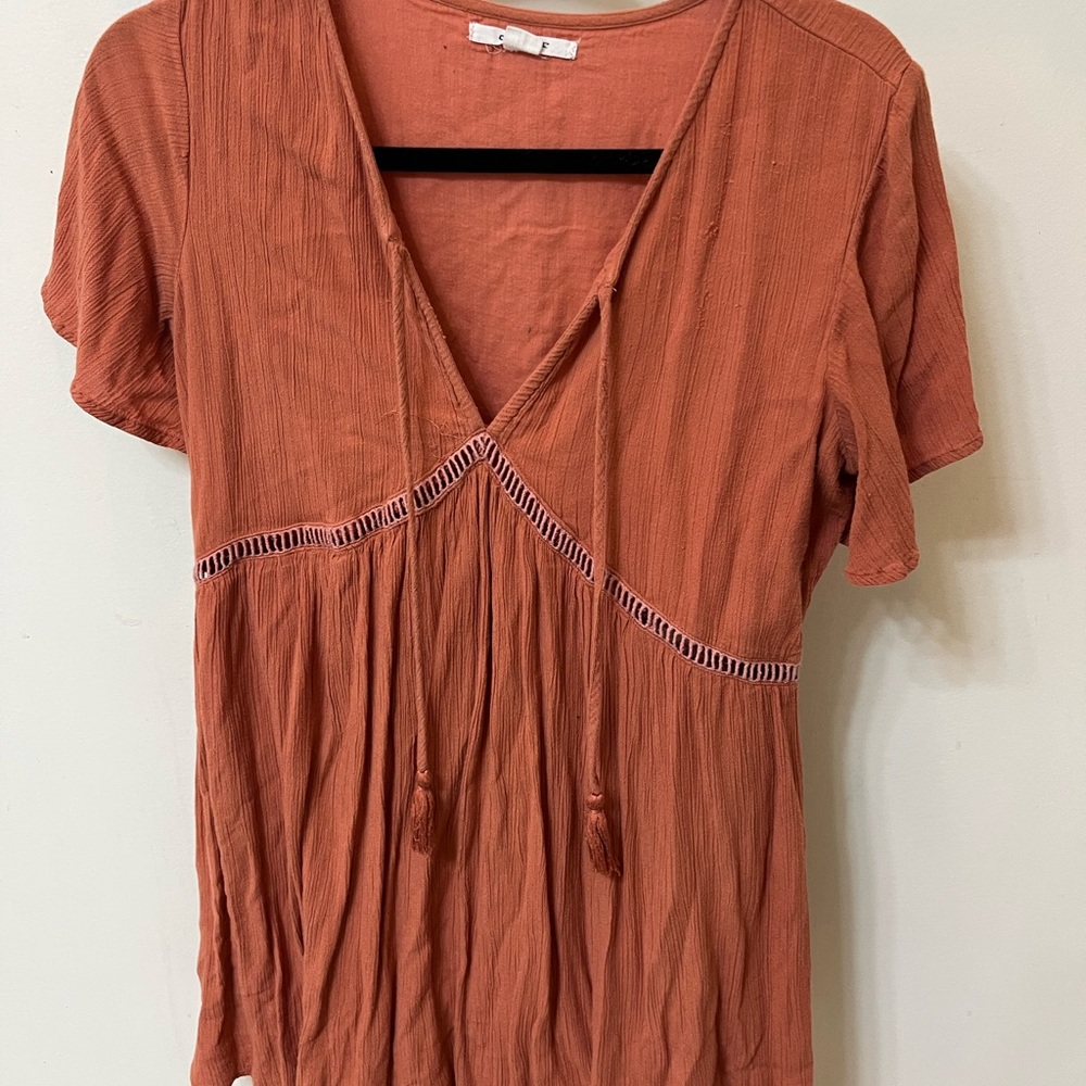 O’Neill Ashlin Baja Orange Dress